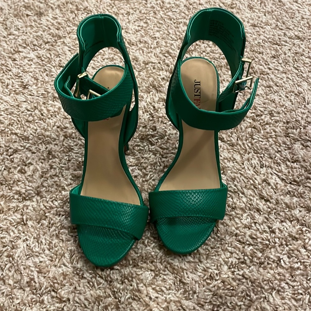 Green heels